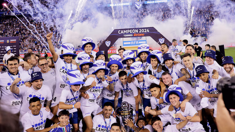 Vélez se consagró campeón de la Liga Profesional