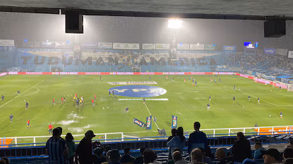Por fuertes lluvias en Tucumán, se suspendió el partido entre Independiente y Atlético