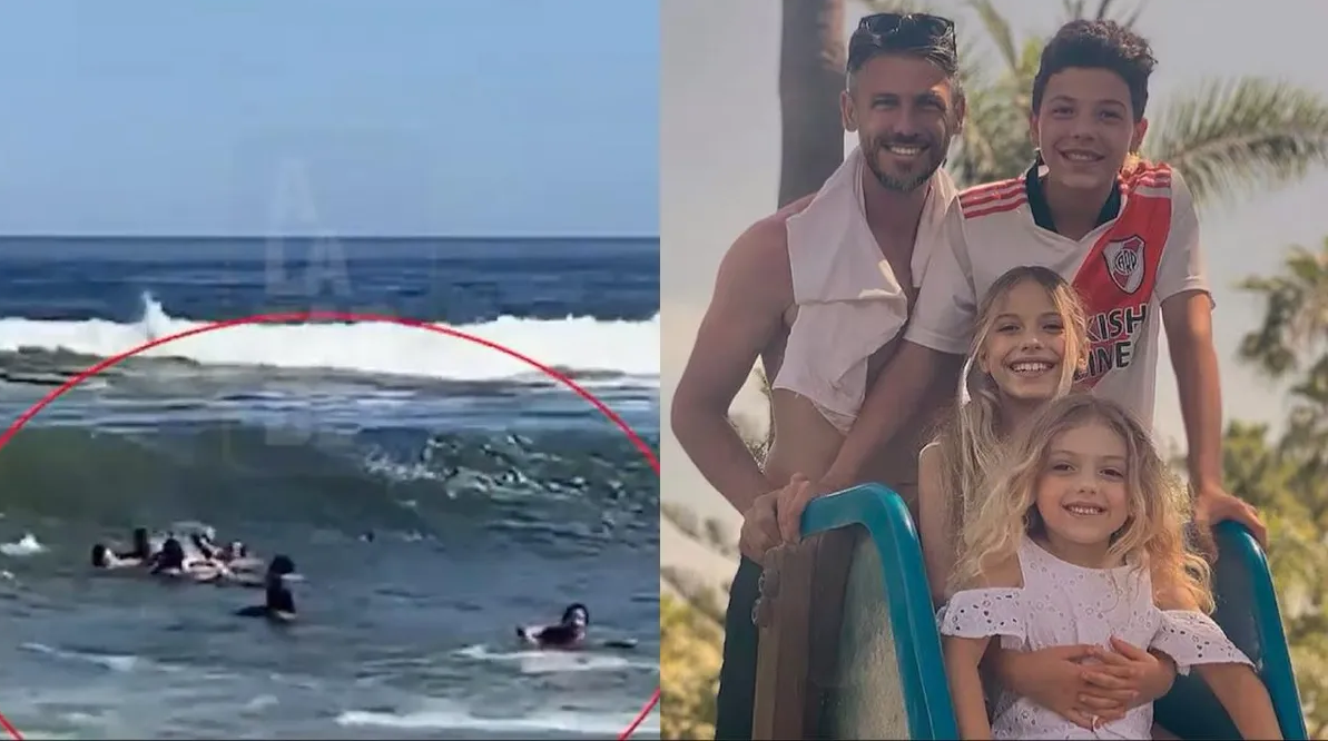 “Se salvaron de milagro”: El rescate de Demichelis y sus hijos en Punta del Este 