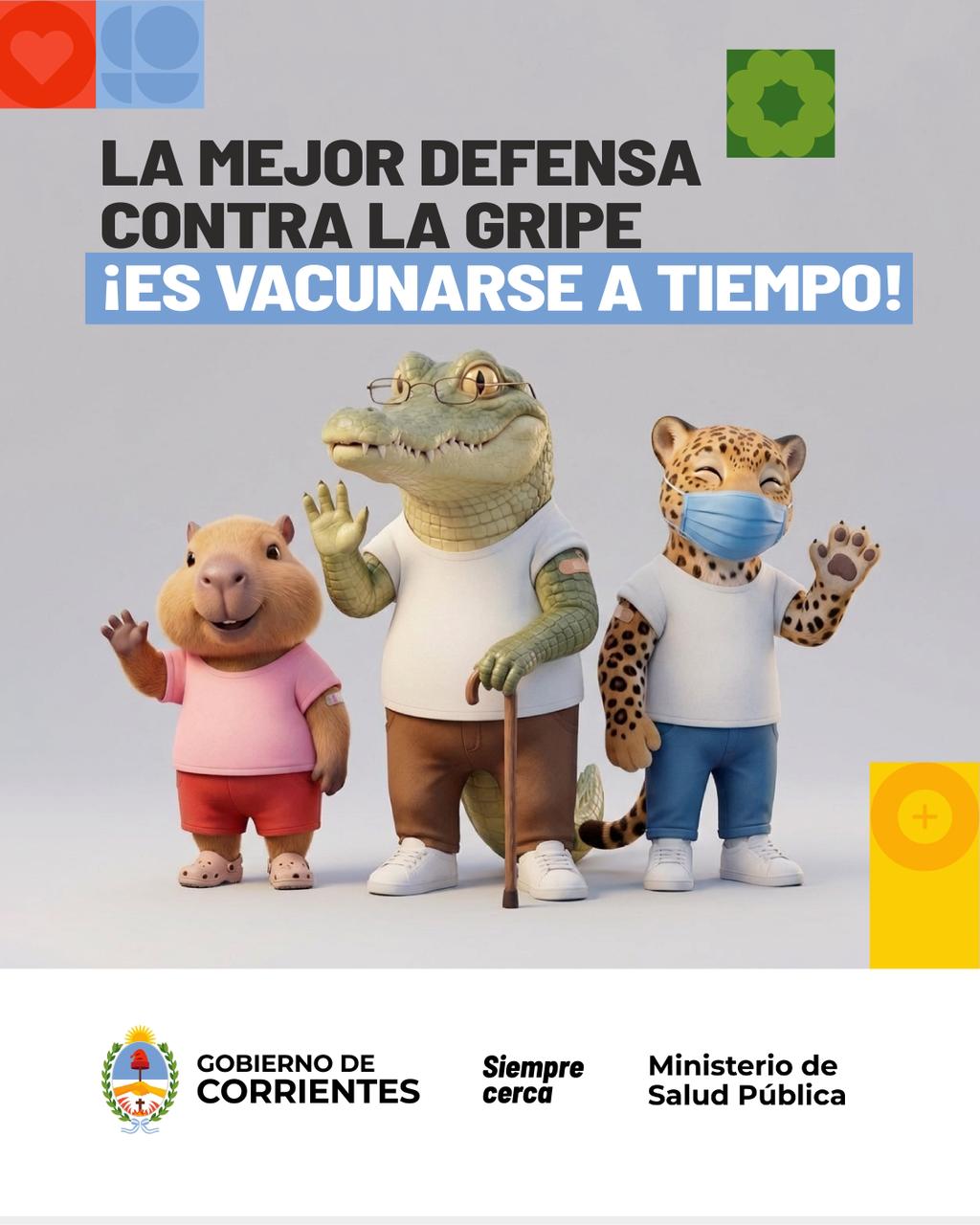 Se recomienda completar el calendario de vacunación y antigripal para grupos de riesgo