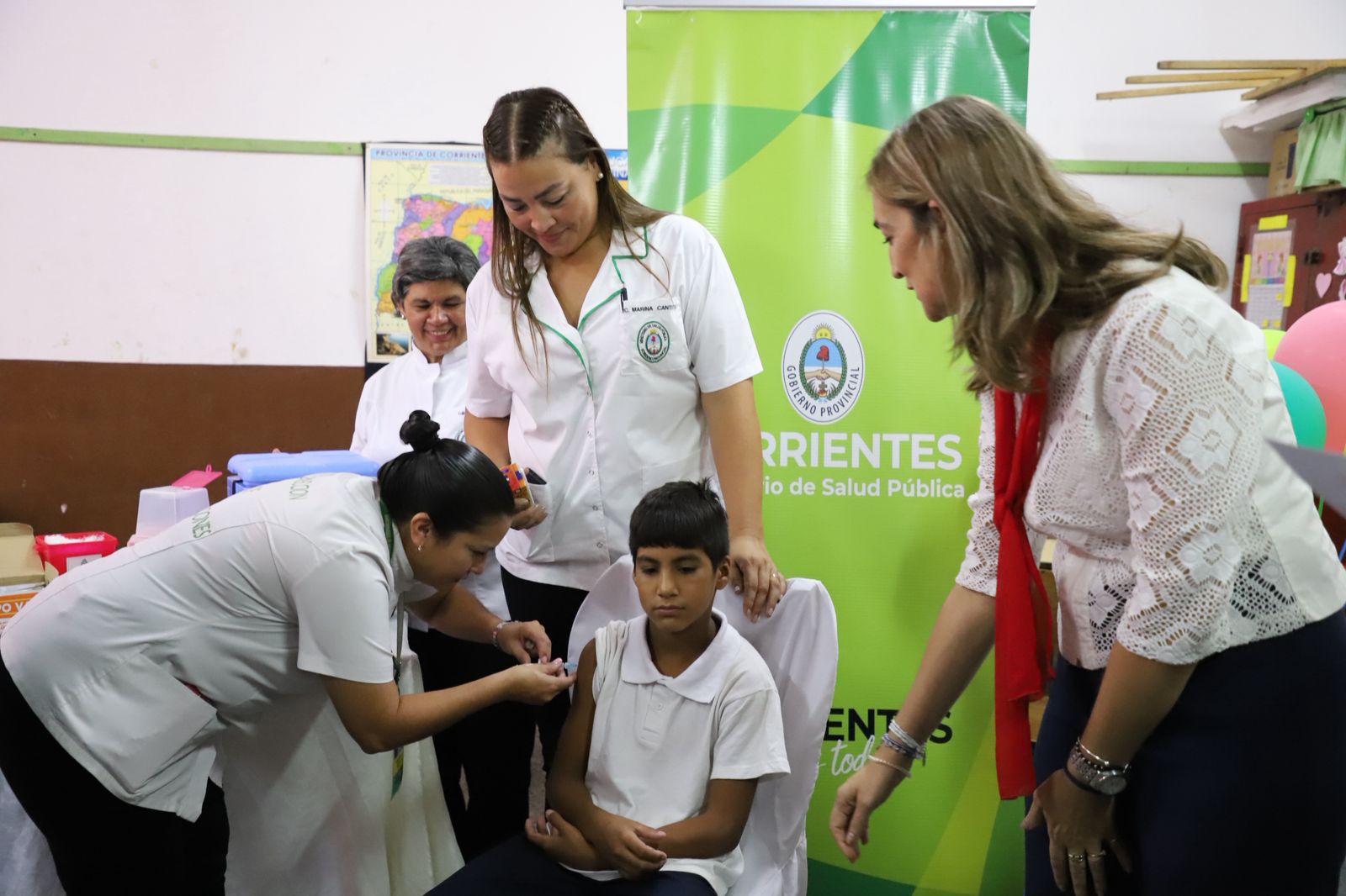 Salud Pública continúa con la Campaña de Vacunación Escolar