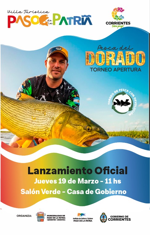 Presentarán el torneo apertura de la Pesca del Dorado en Casa de Gobierno 