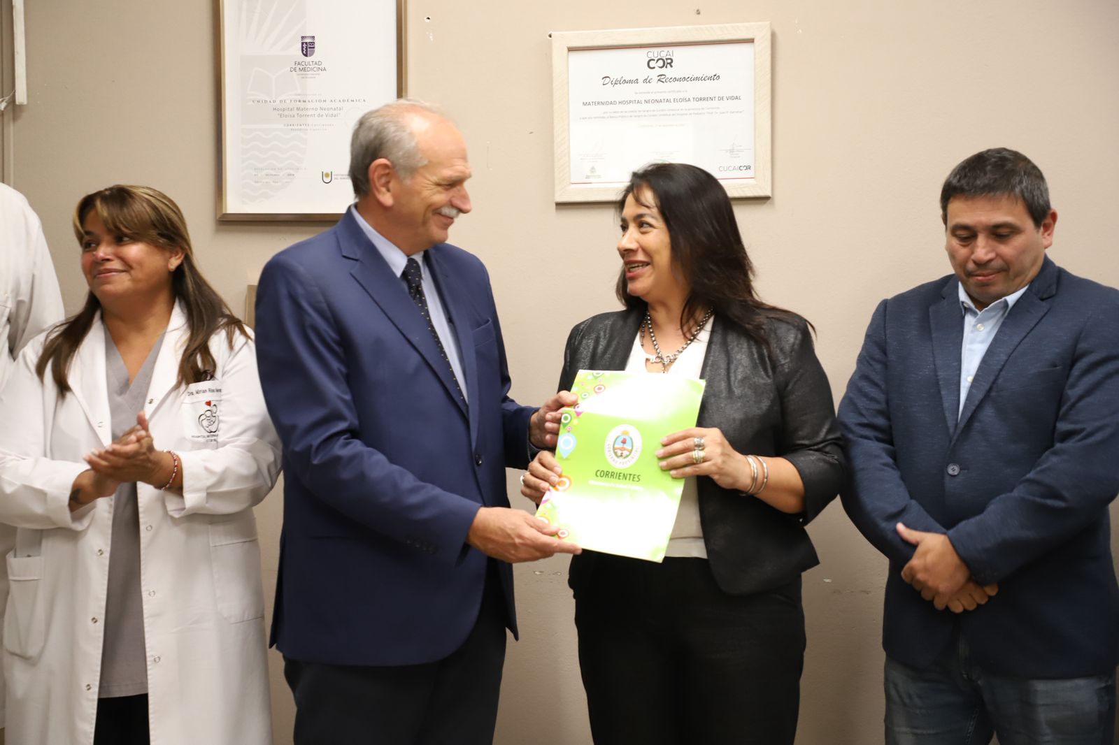 Adela Saade asumió como interventora del Hospital Materno Neonatal