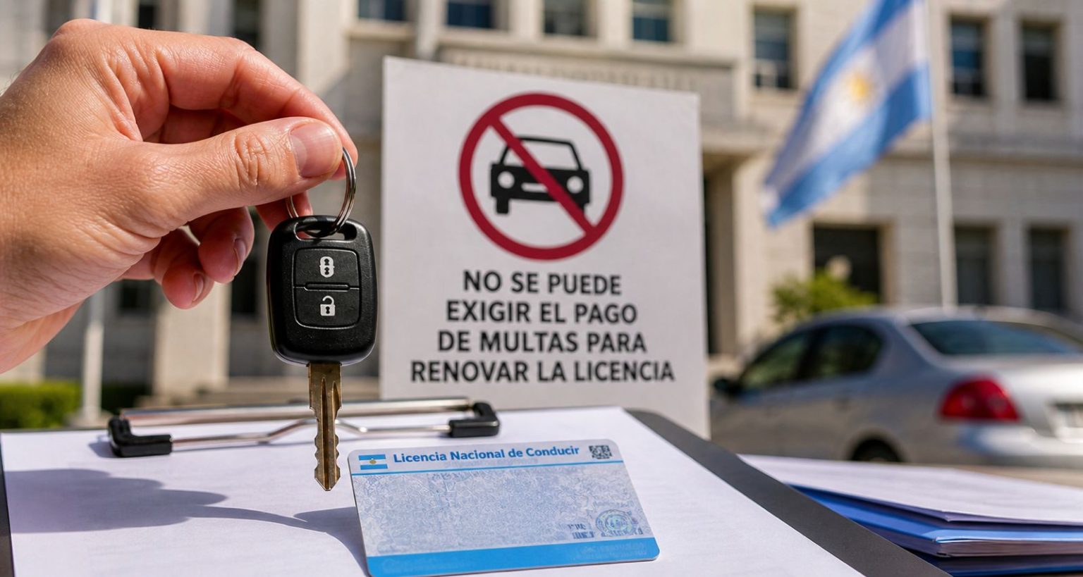 El STJ confirmó que no se puede exigir el pago de multas para renovar la licencia de conducir