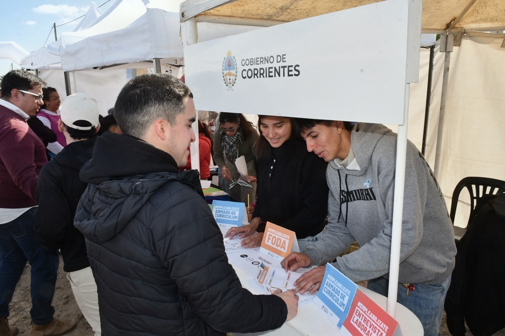 "Corrientes Cerca" llega al Barrio Virgen de los Dolores con un amplio operativo integral