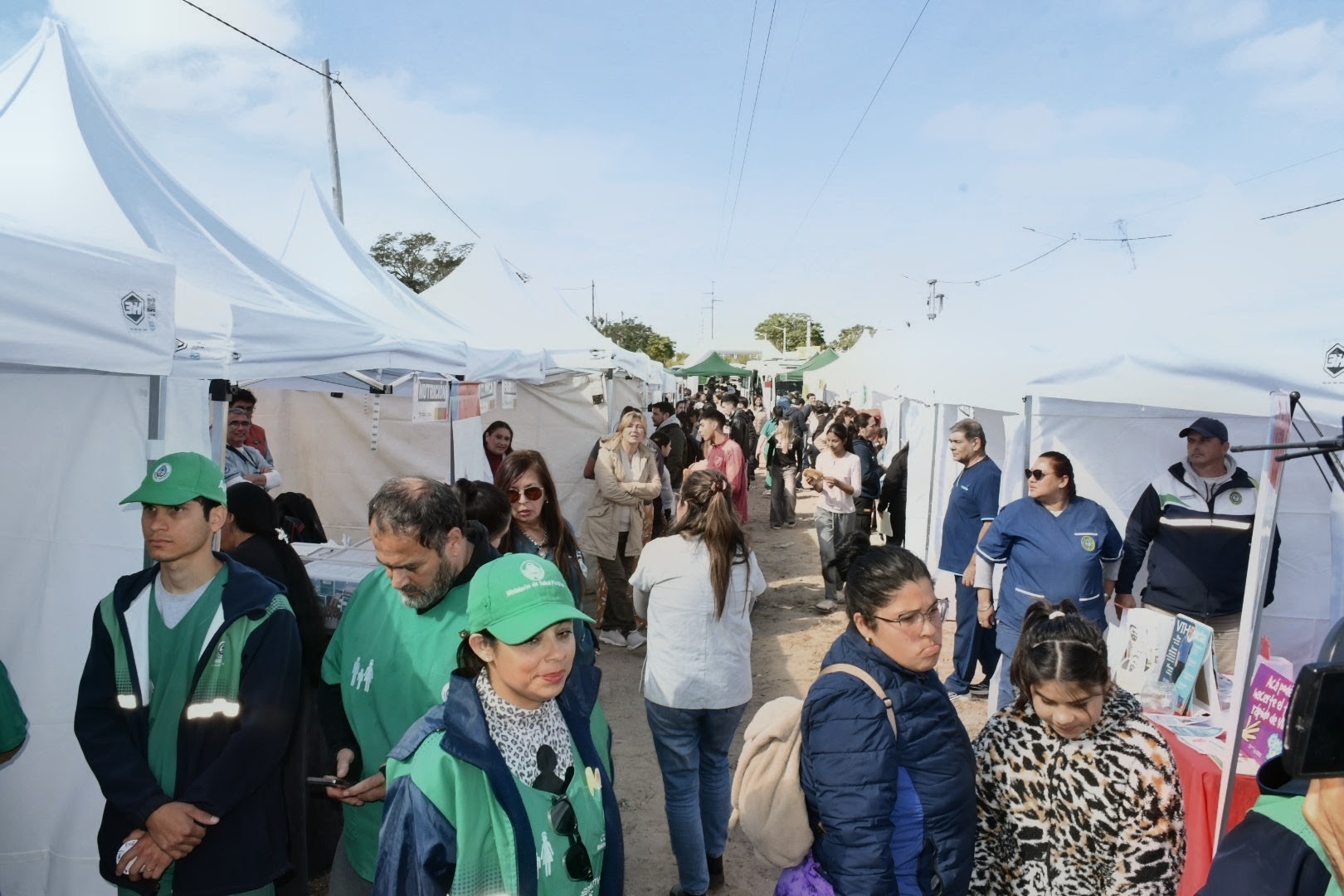 "Corrientes Cerca" llega a Cazadores Correntinos con un amplio operativo integral