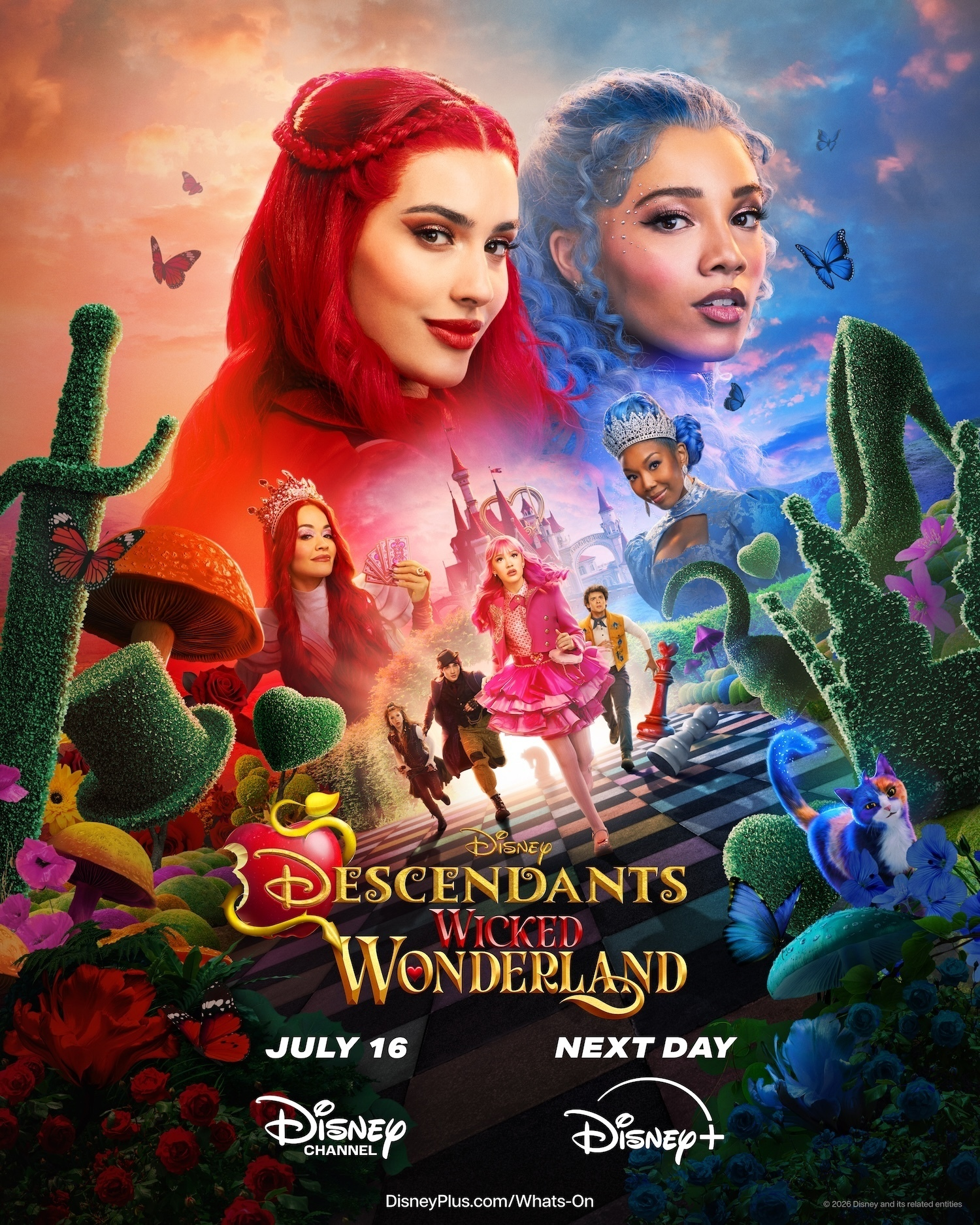 ¡Descendientes regresa con una nueva aventura! Llega Un Malvado País de las Maravillas 