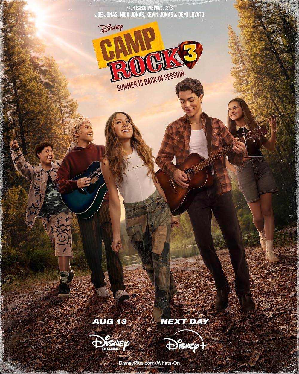 Camp Rock 3 ya tiene fecha de estreno: los Jonas Brothers regresan con una nueva generación de talentos